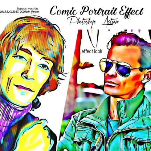 Comic Portrait Effectcover image.