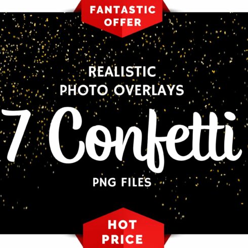 7 Confetti Photo Overlayscover image.