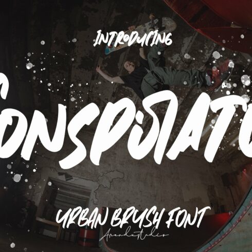 Conspirator - Brush Font cover image.