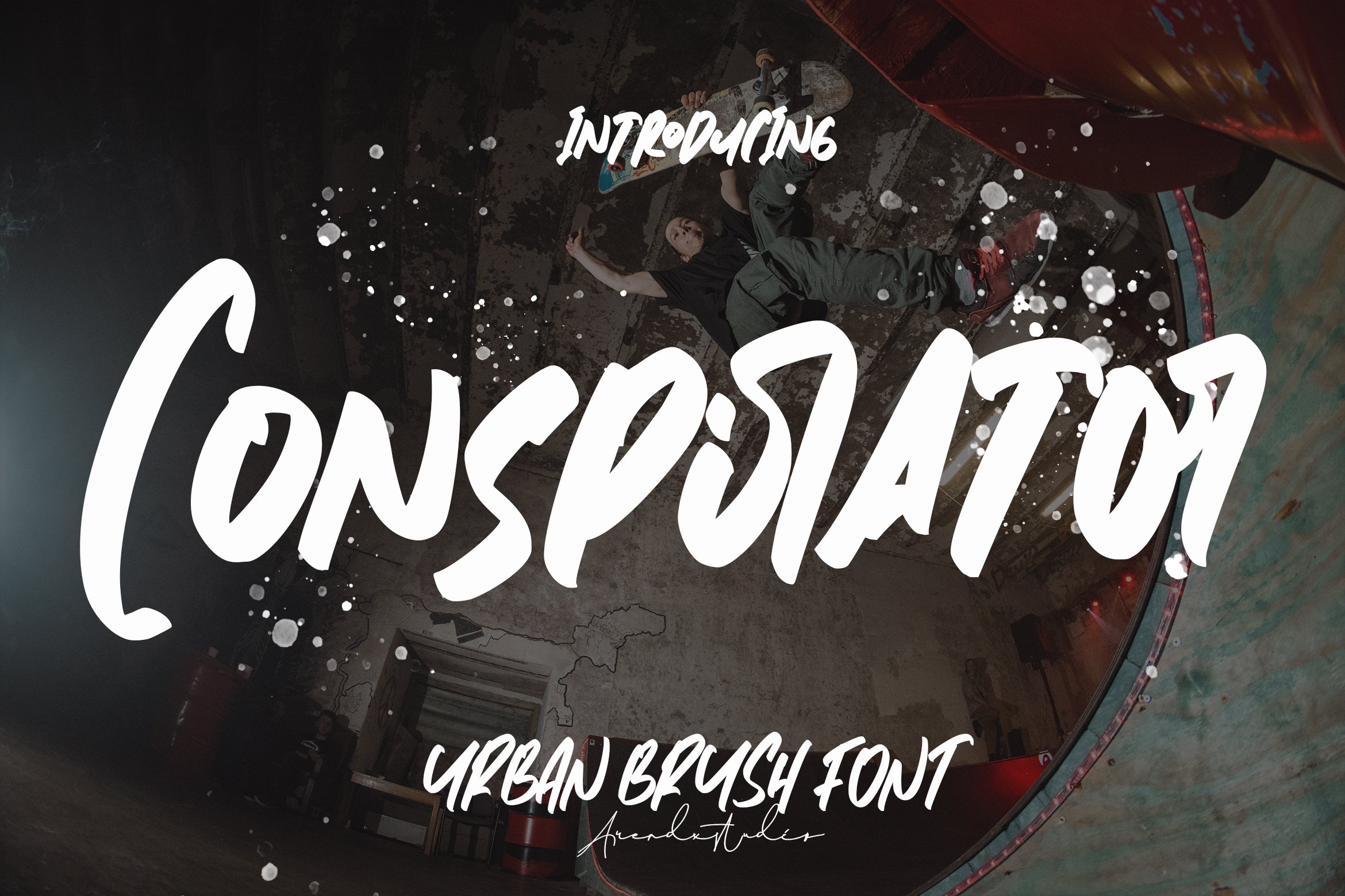 Conspirator - Brush Font cover image.