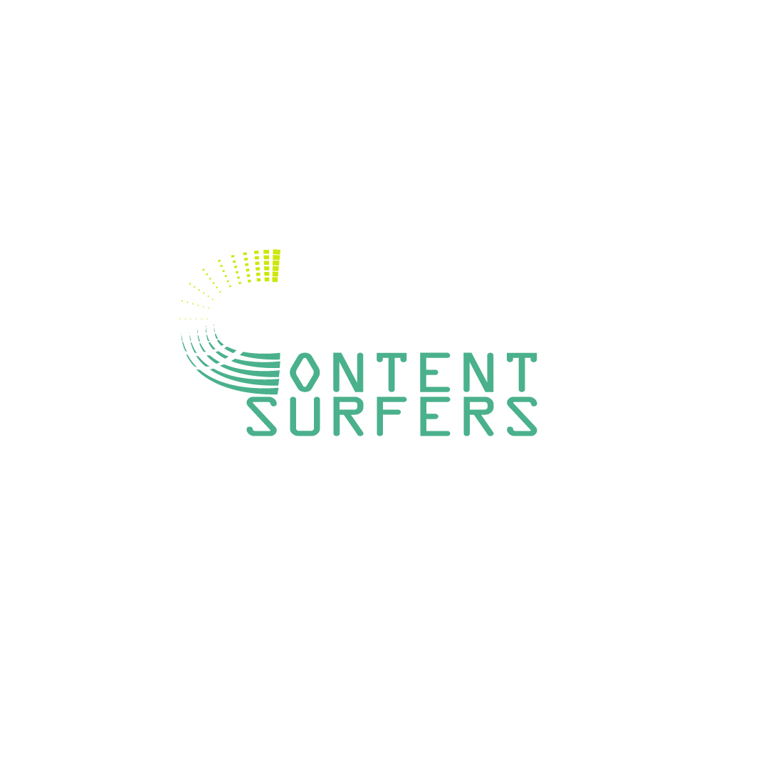 Content surfers - TShirt Print Design cover image.