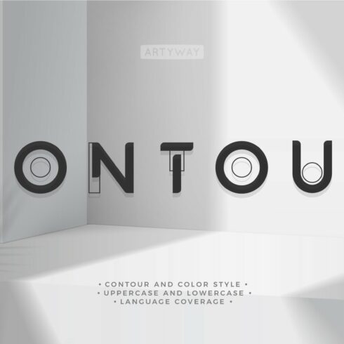 Contour Architecture Font cover image.