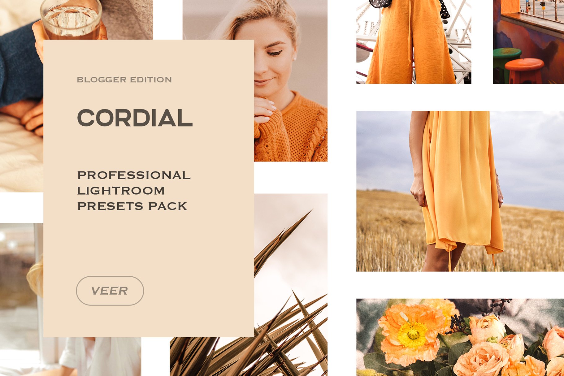 Cordial Lightroom Presets Mobilecover image.