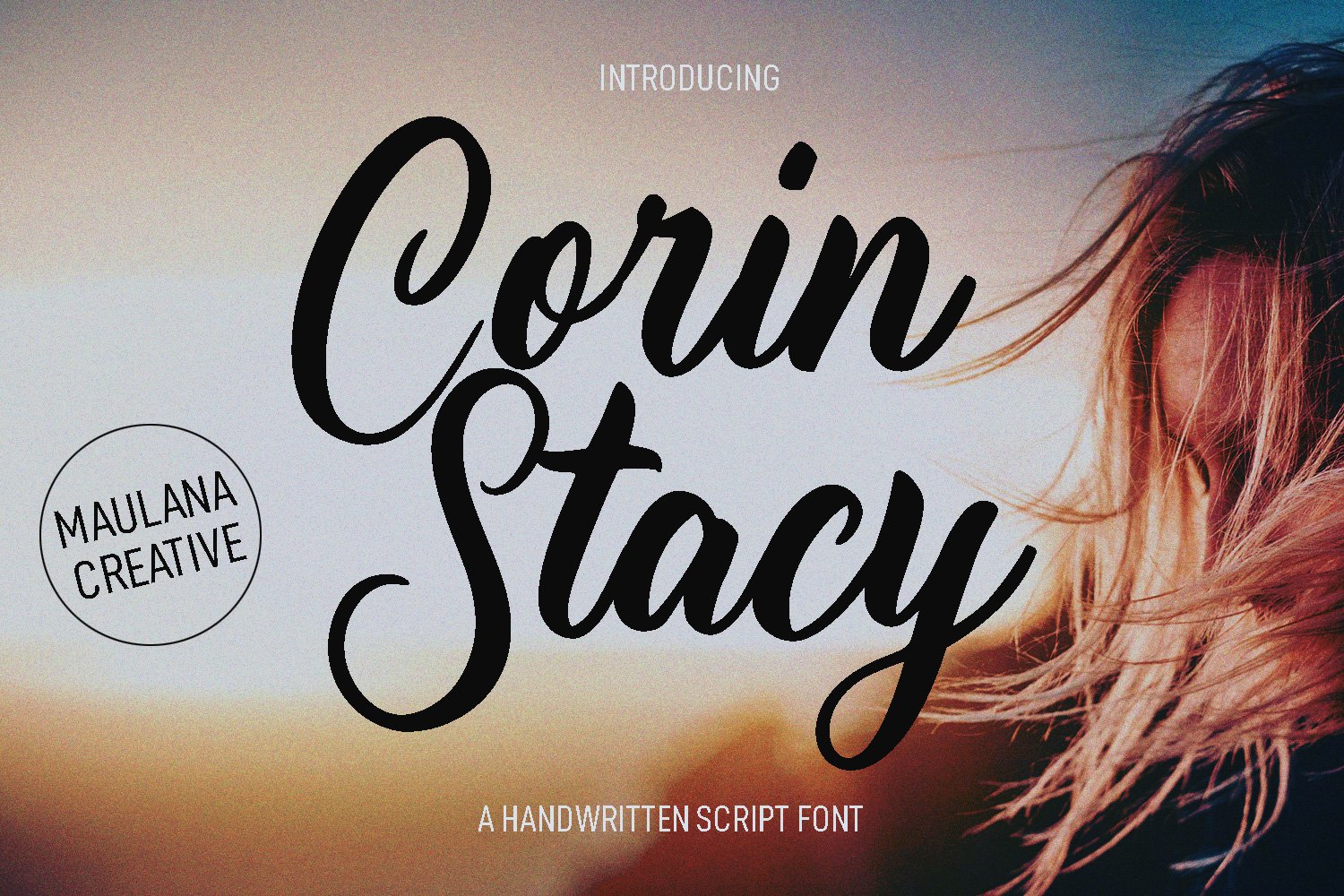 Corin Stacy Script Font cover image.