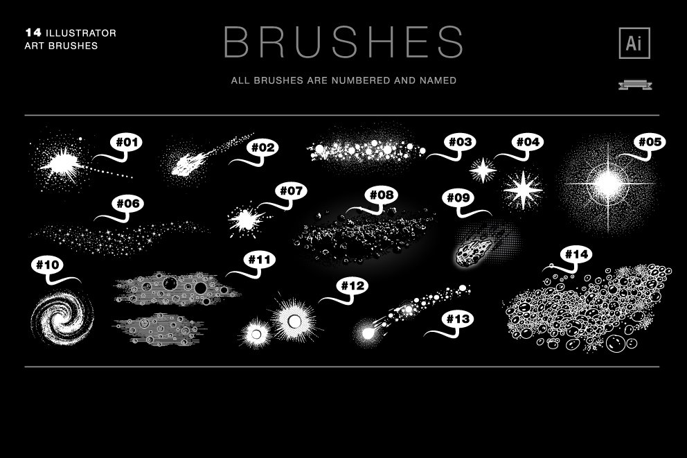 cosmic art brushes 01 692