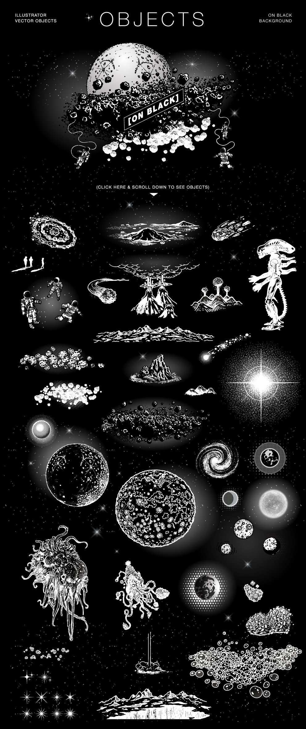 cosmic objects on black 01 417
