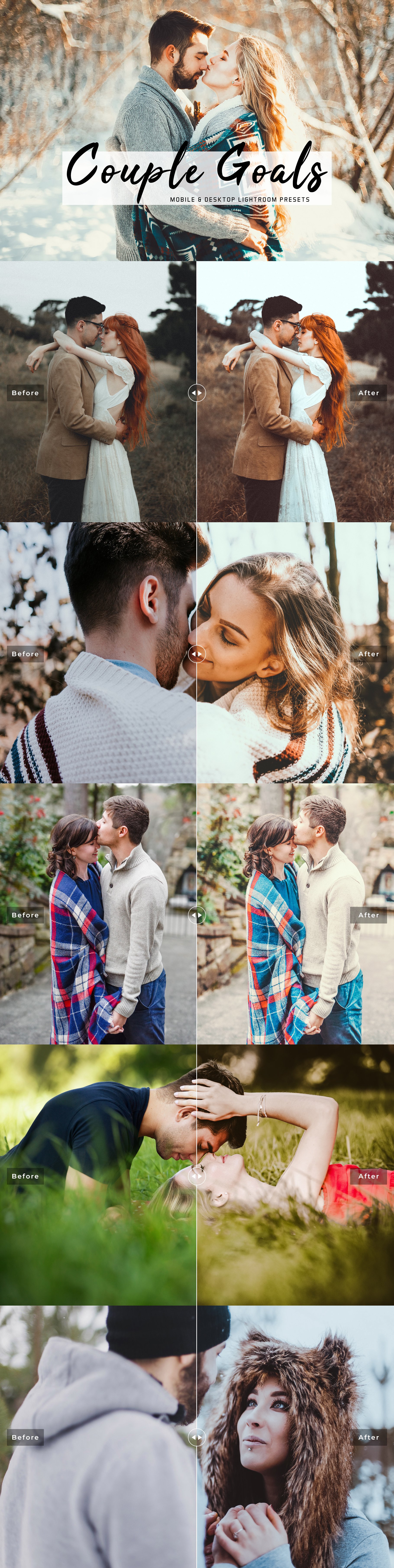 Couple Goals Lightroom Presetscover image.