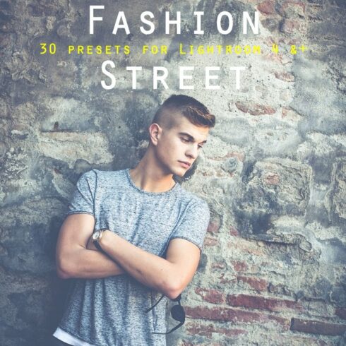 Pack 30 LR Presets Fashion Streetcover image.