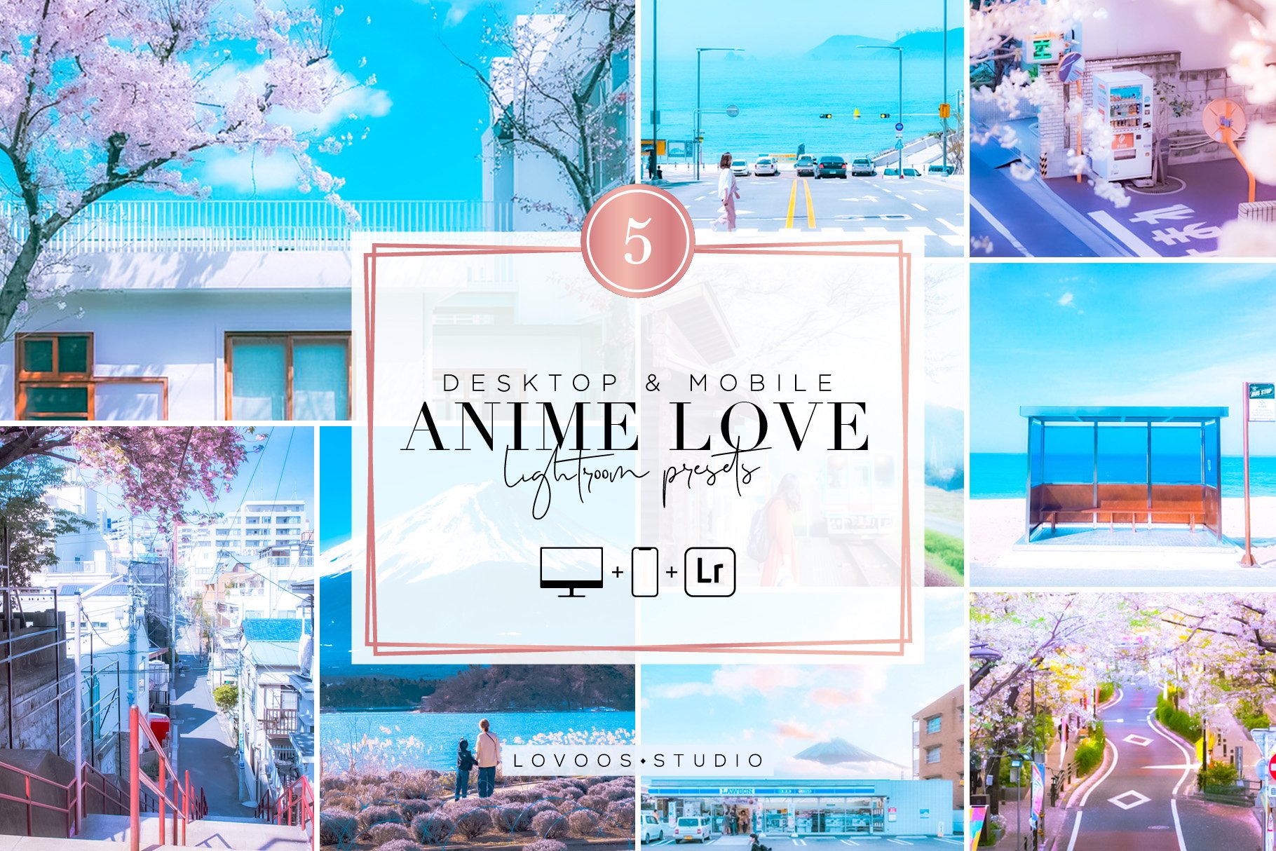 ANIME LOVE - Lightroom Presetscover image.