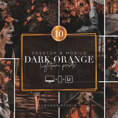 DARK ORANGE - Lightroom Presetscover image.