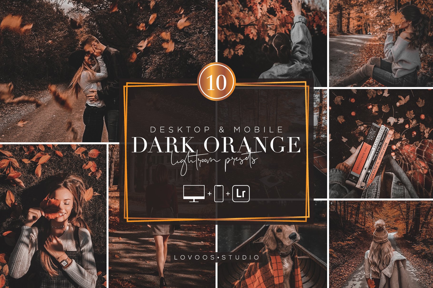 DARK ORANGE - Lightroom Presetscover image.