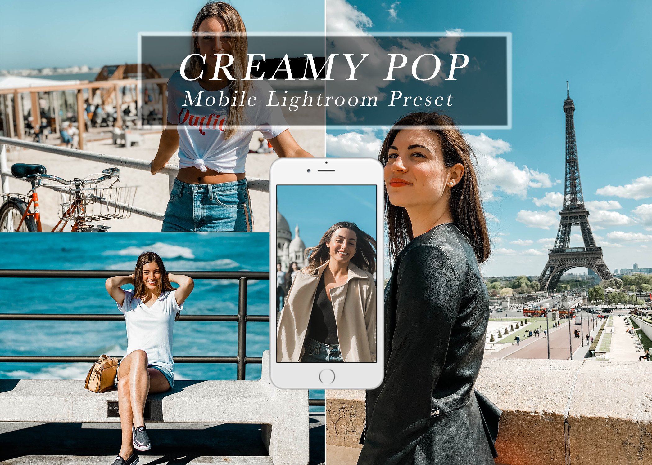 Mobile Lightroom Presets CREAMY POPcover image.