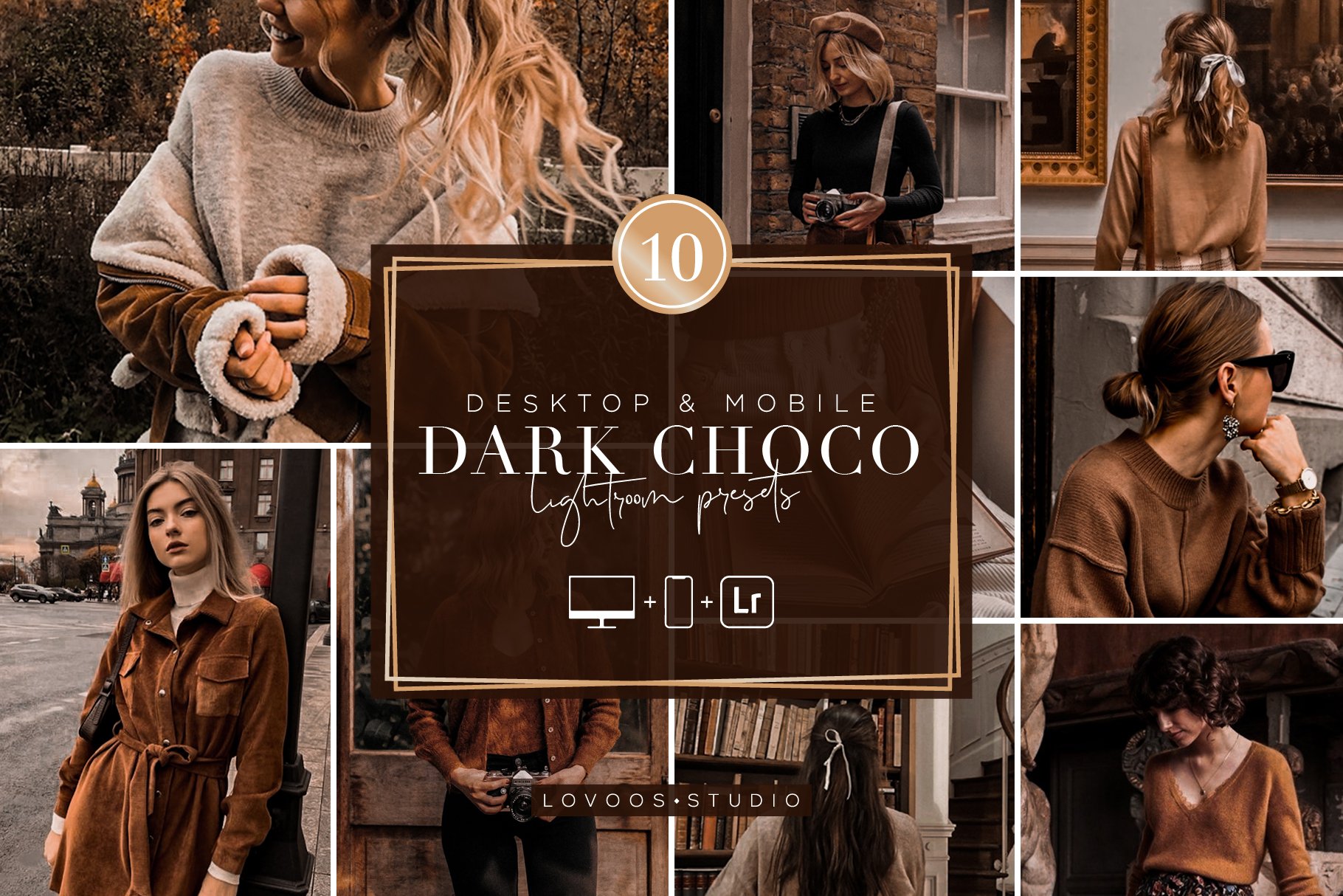 DARK CHOCO - Lightroom Presetscover image.