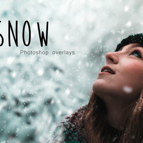 SALE-SNOW - Photoshop Overlaycover image.