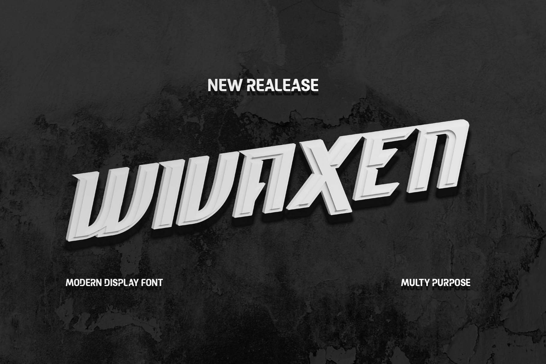 Wivaxen - Modern Display Font cover image.