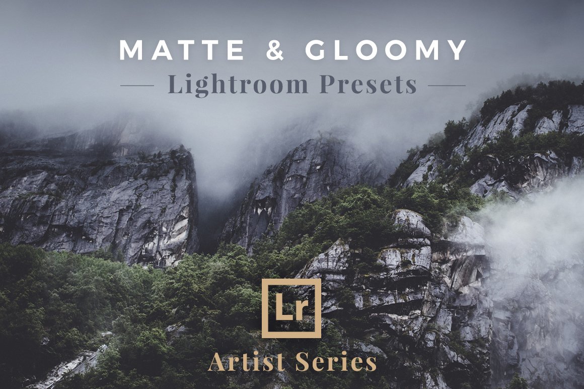 Matte & Gloomy – Lightroom Presetspreview image.