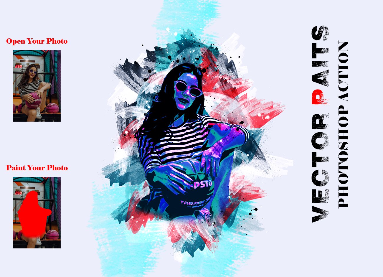 Vector Paints Photoshop Actioncover image.