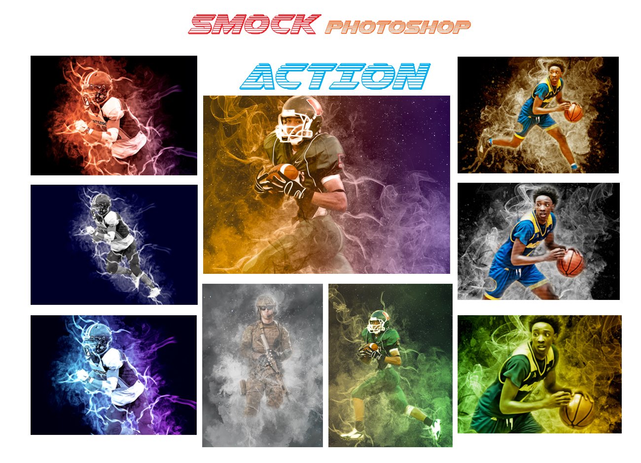 Smock Photoshop Actioncover image.