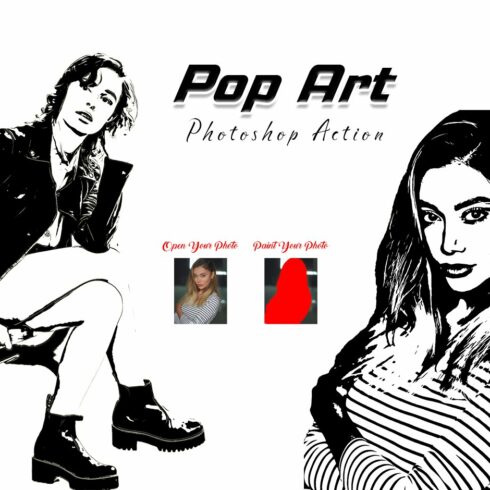 Pop Art Photoshop Actioncover image.