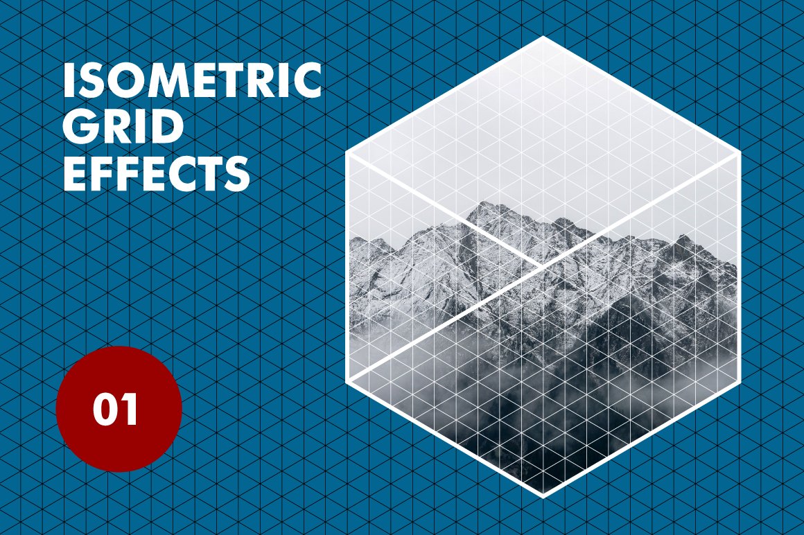 Isometric Grid Effectscover image.
