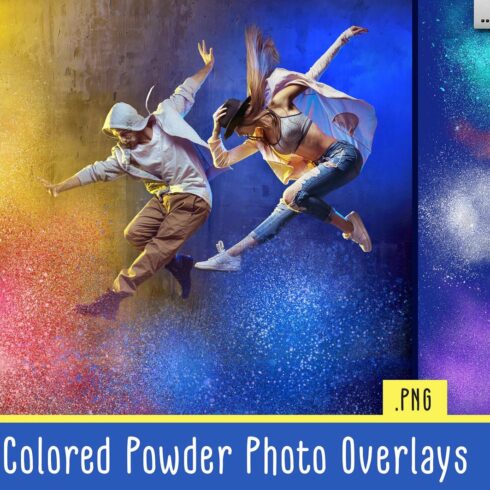 Colored Powder Photo Overlayscover image.