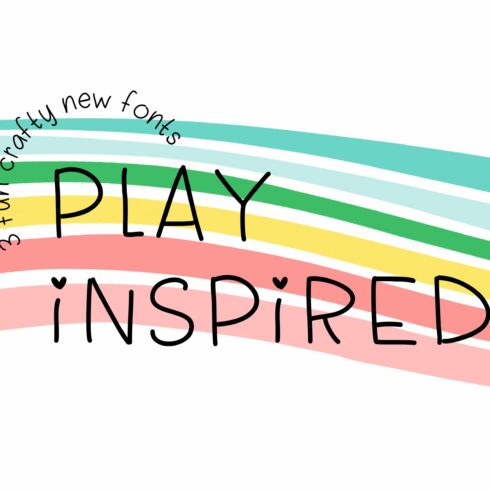 Play Inspired Fonts & Backgrounds cover image.