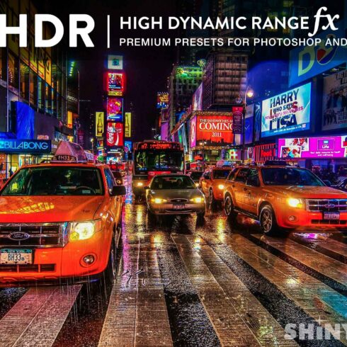 40 HDR Premium Presets for Ps and Lrcover image.
