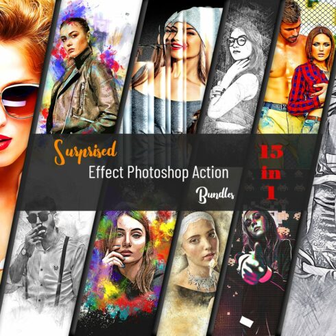 15 in 1 Surprised Effect PS Actioncover image.