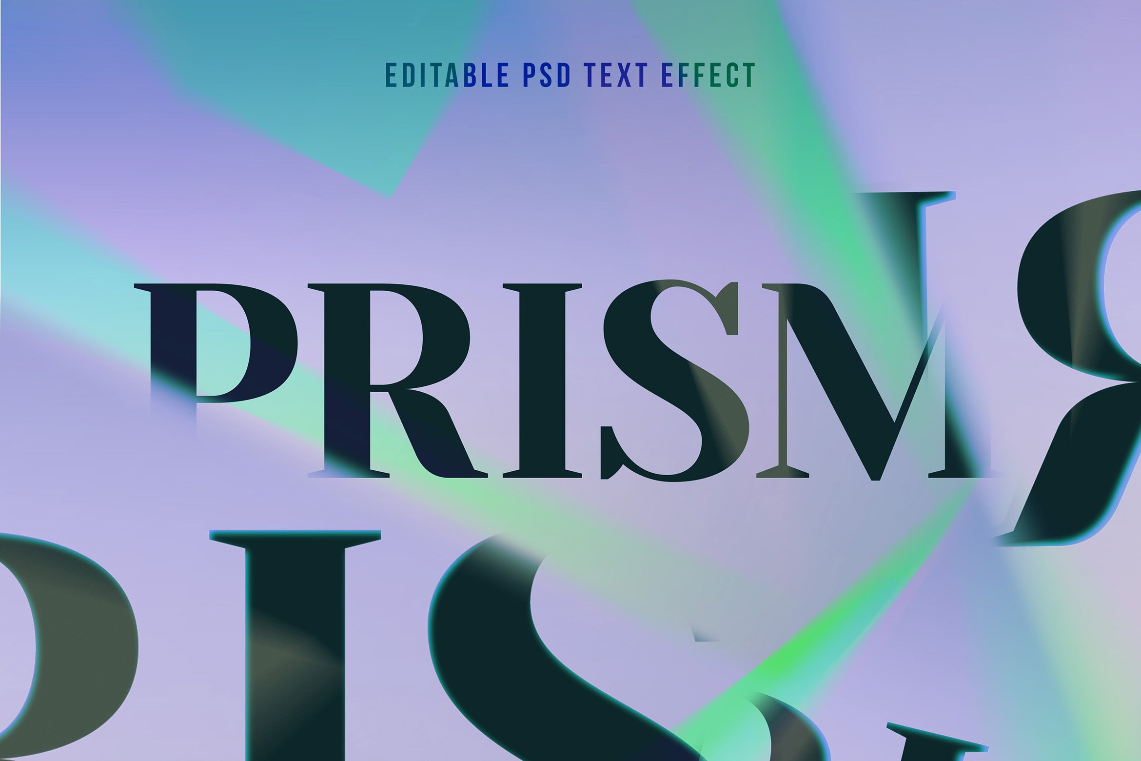 Prism Text Effectpreview image.