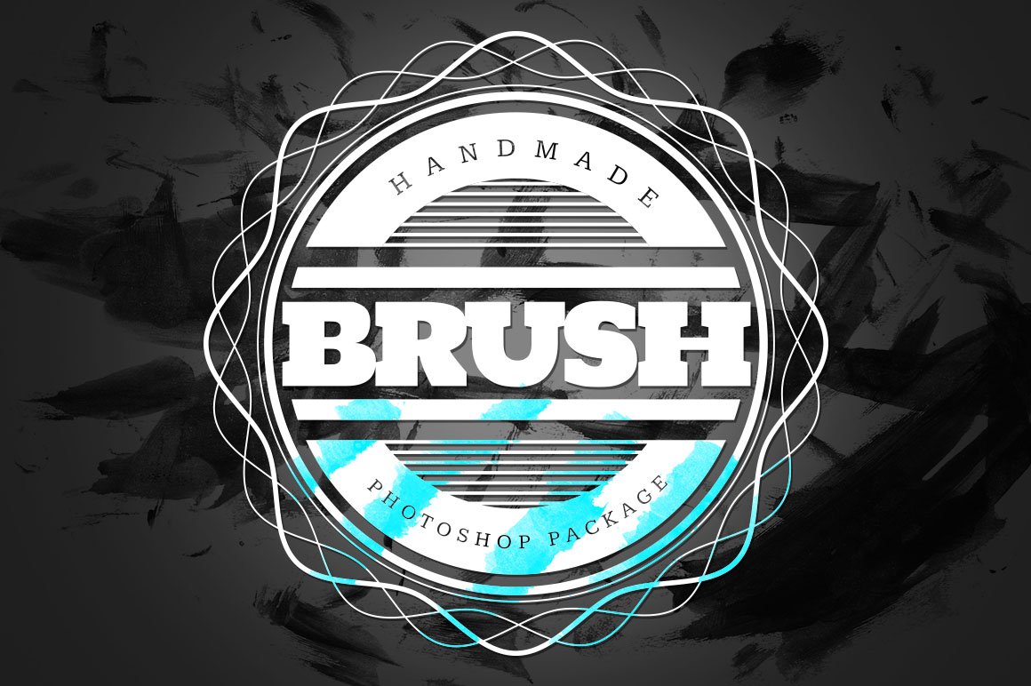 Handmade Brush Pack #4 for Photoshopcover image.