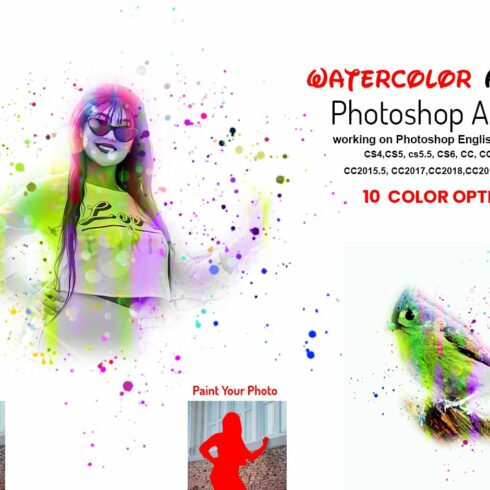 Watercolor Artist Photoshop Actioncover image.