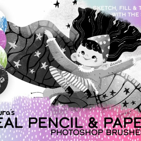Real Pencil ABR brushescover image.
