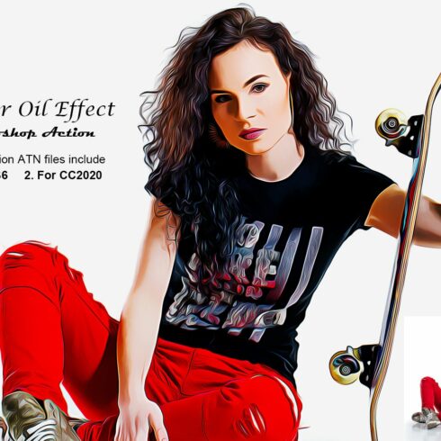 Vector Oil Effect PS Actioncover image.