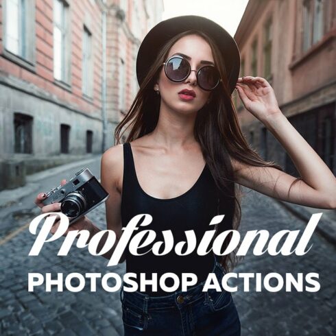 Professional Photoshop Actionscover image.