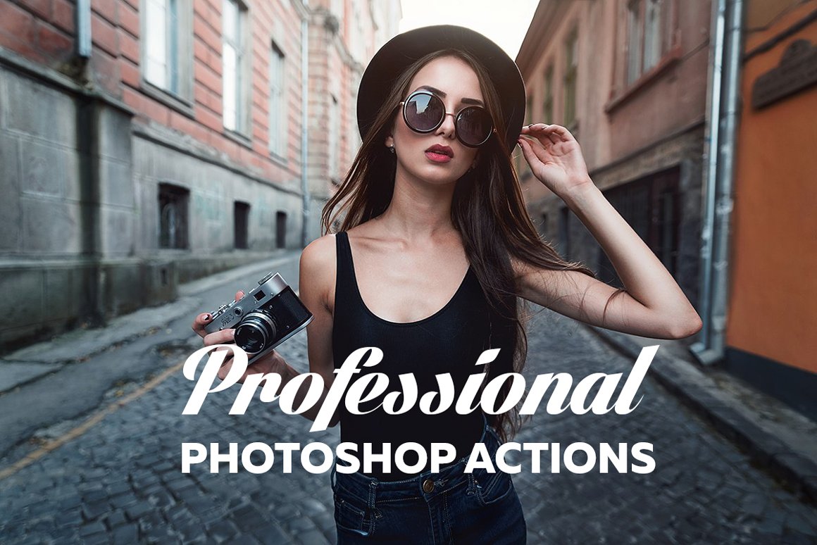 Professional Photoshop Actionscover image.