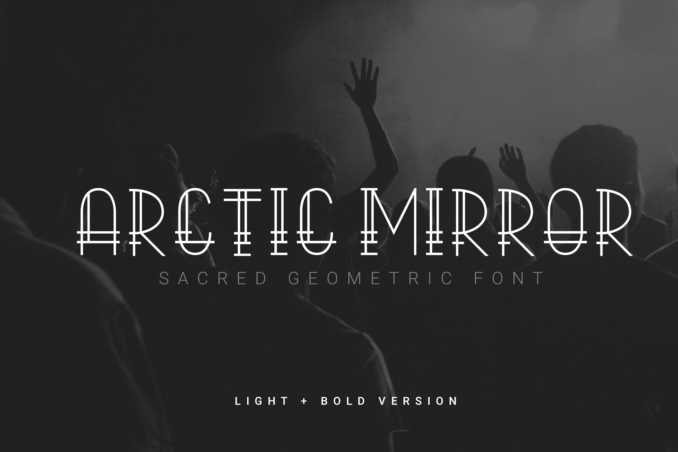 Arctic Mirror - Sacred Font cover image.