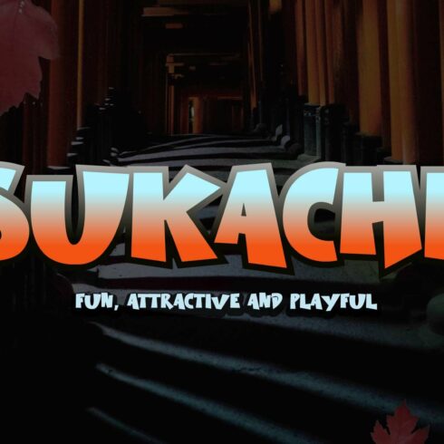Sukachi - Display Font cover image.