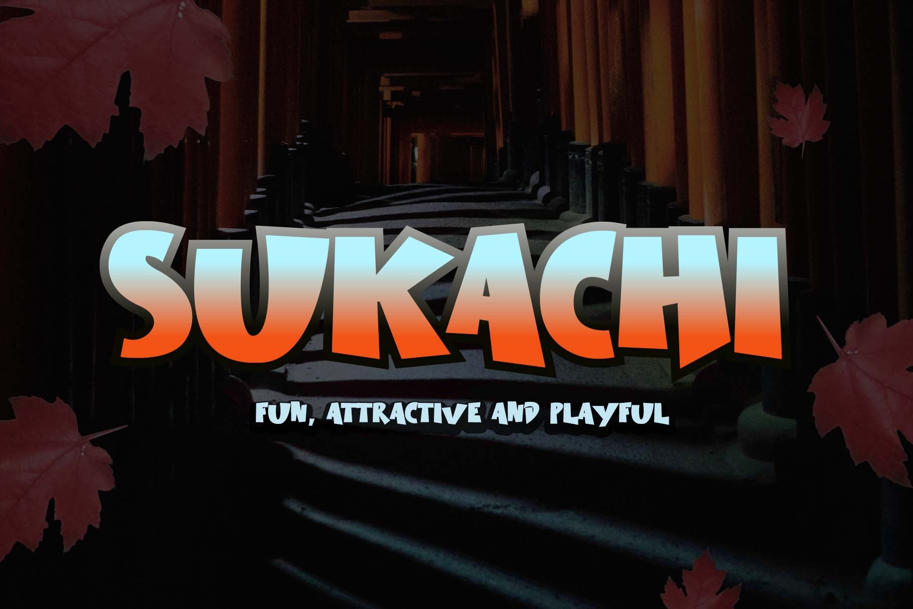 Sukachi - Display Font cover image.