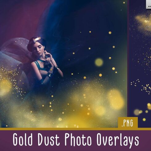Gold Dust Photo Overlayscover image.