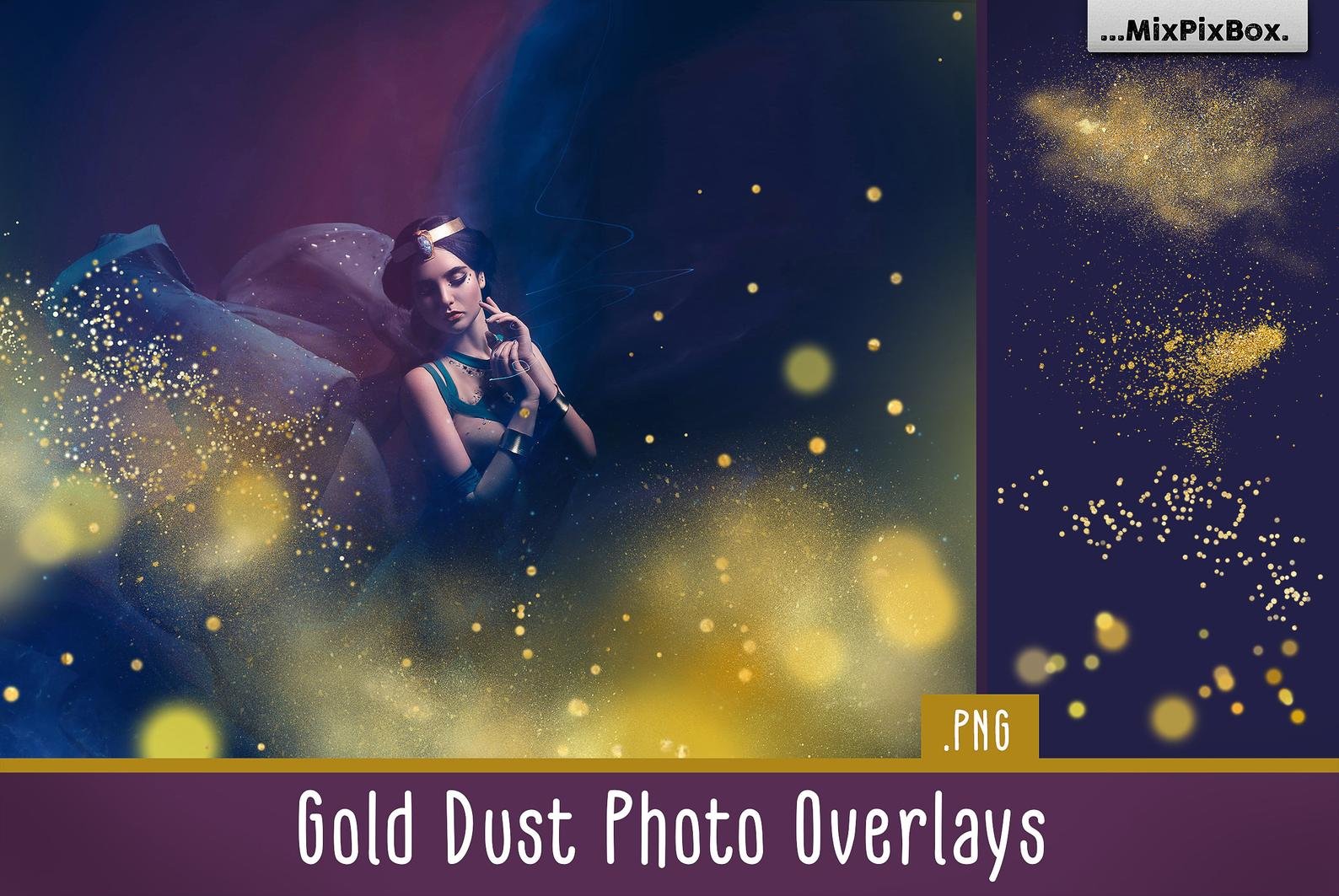 Gold Dust Photo Overlayscover image.