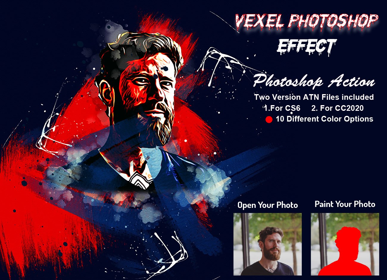 Vexel Photoshop Effectcover image.