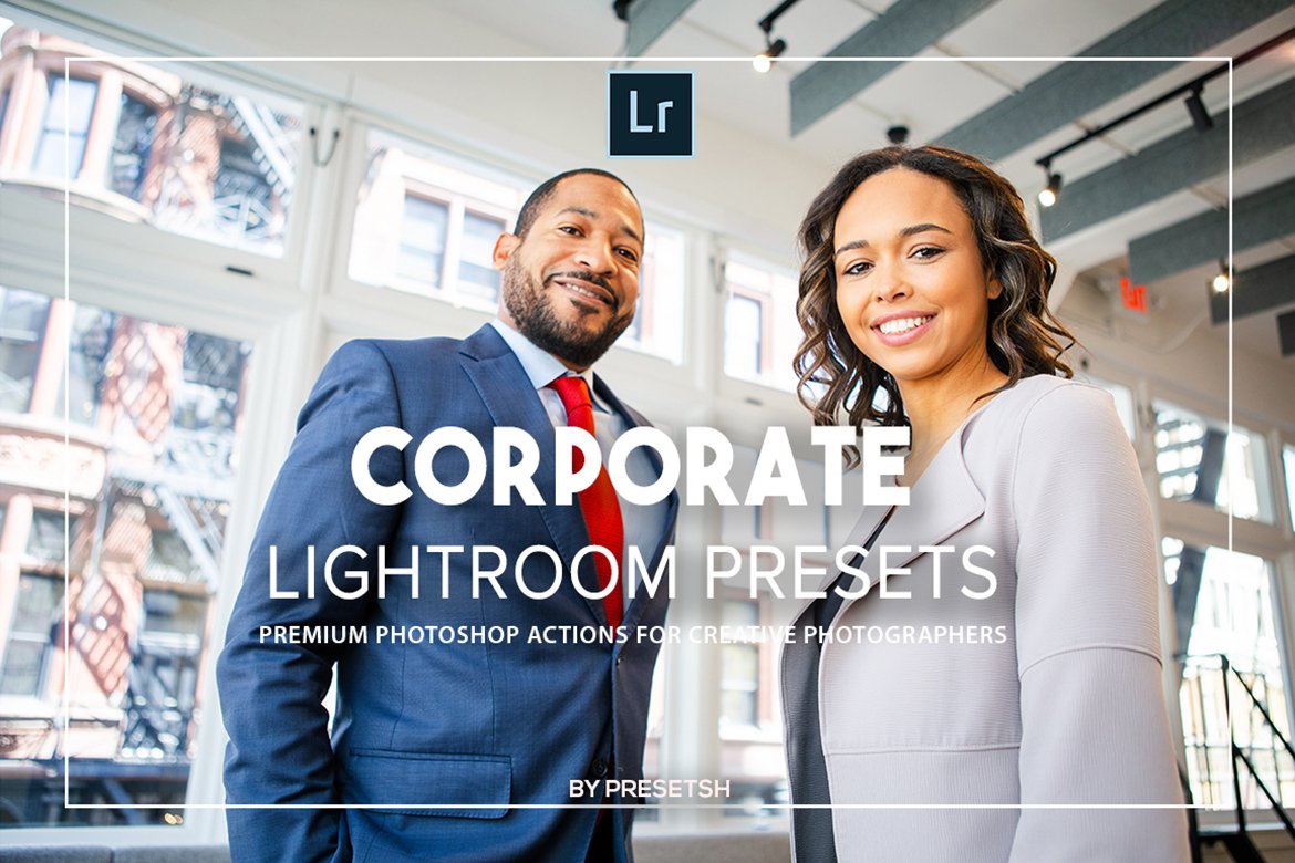 Corporate Lightroom Presetscover image.