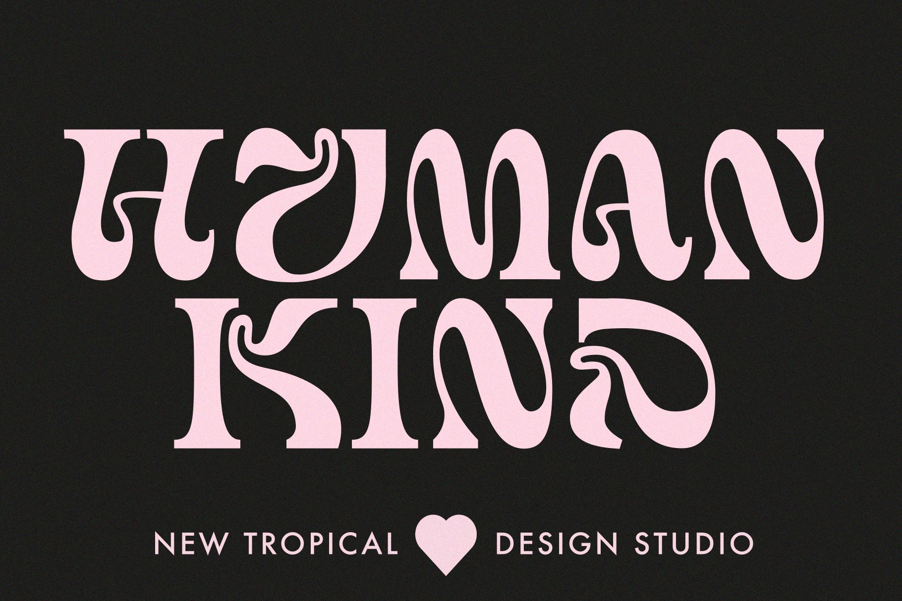 Humankind -Experimental DisplayFont cover image.