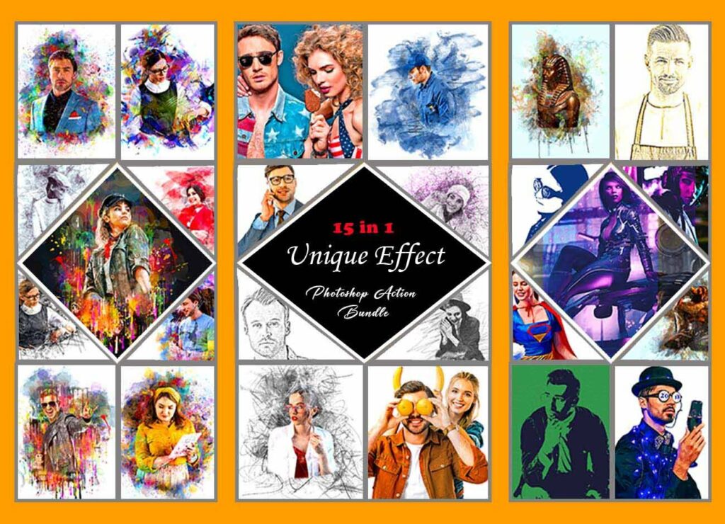 Unique Effect PS Action Bundle – MasterBundles