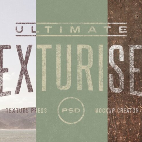 Ultimate Texturiser PSDcover image.