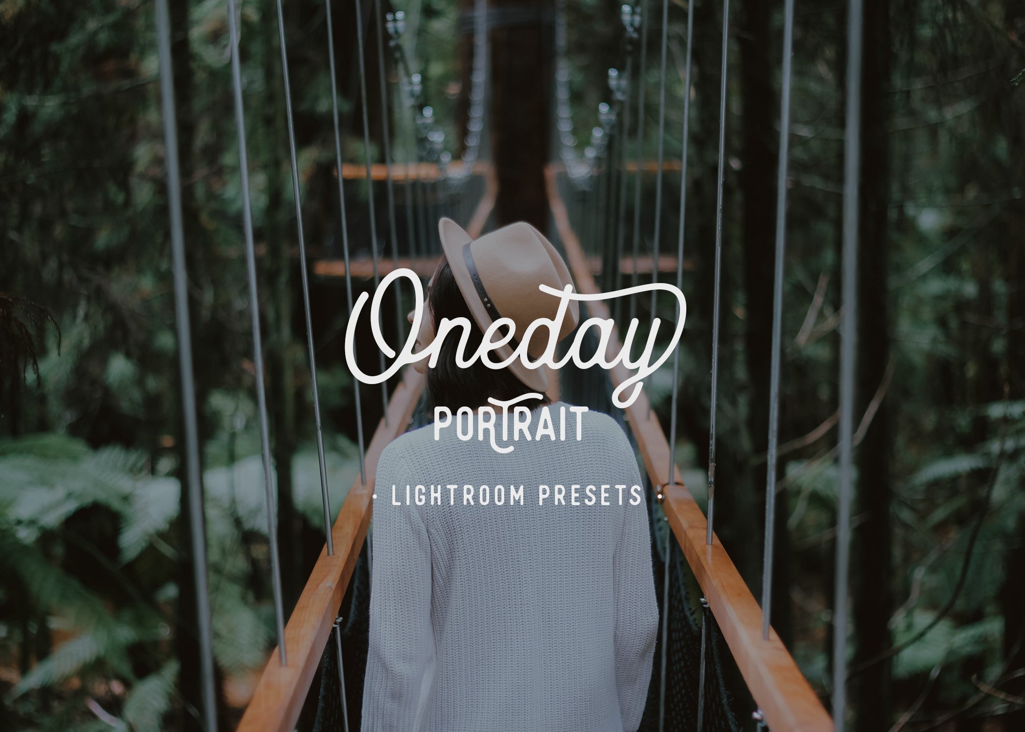 Oneday : Portrait Lightroom presetscover image.