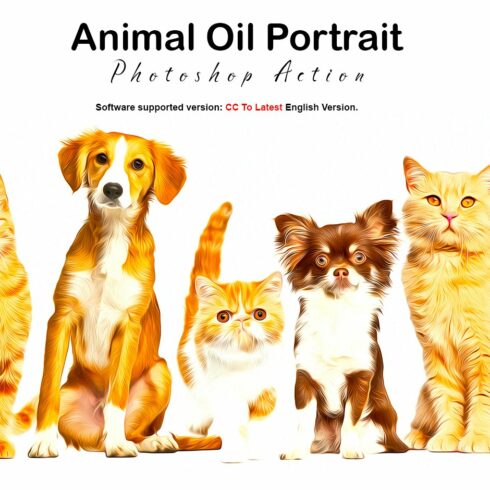 Animal Oil Portrait PS Actioncover image.