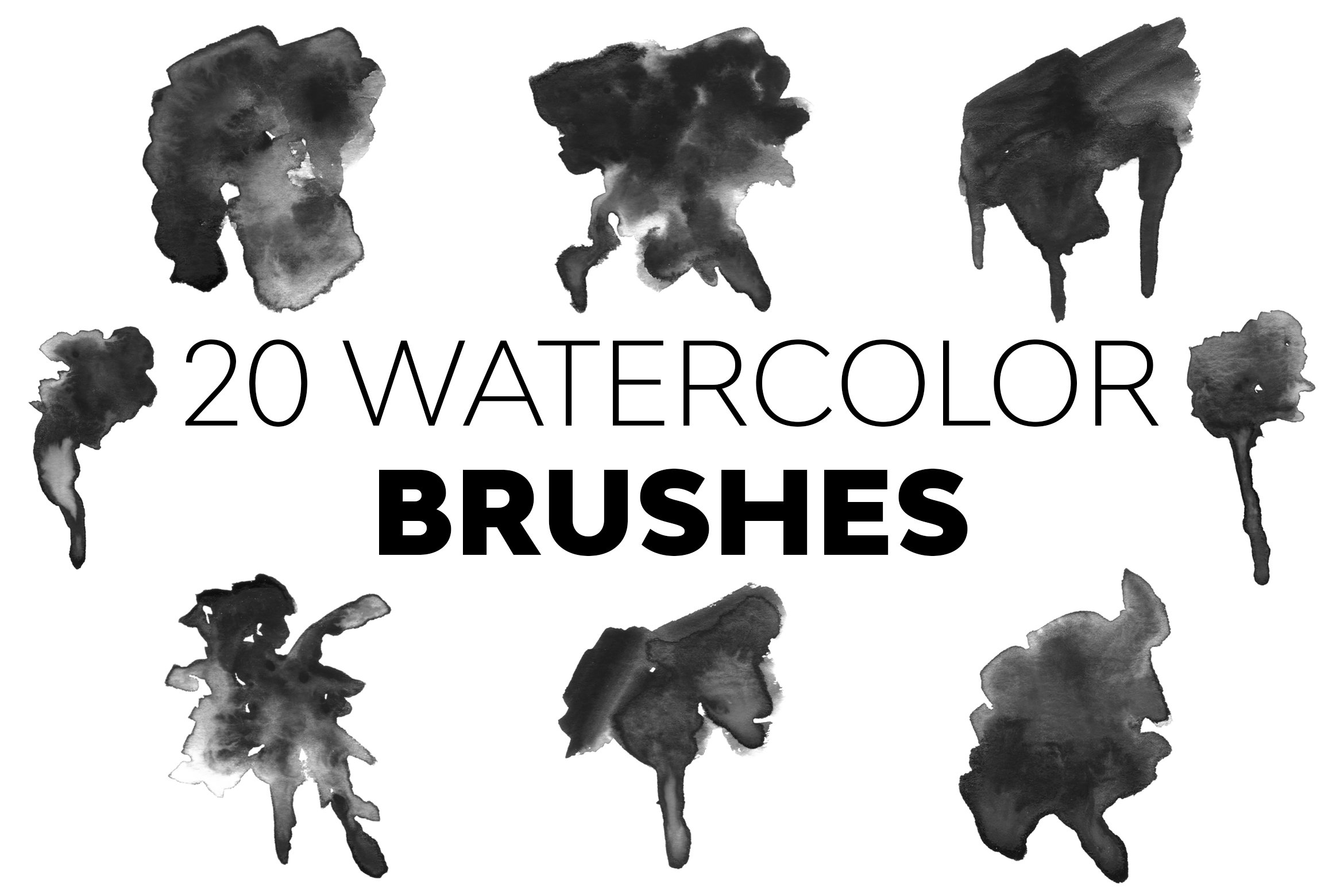 Watercolor Brushescover image.