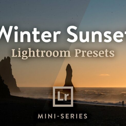 3 Lightroom Presets - Winter Sunsetcover image.