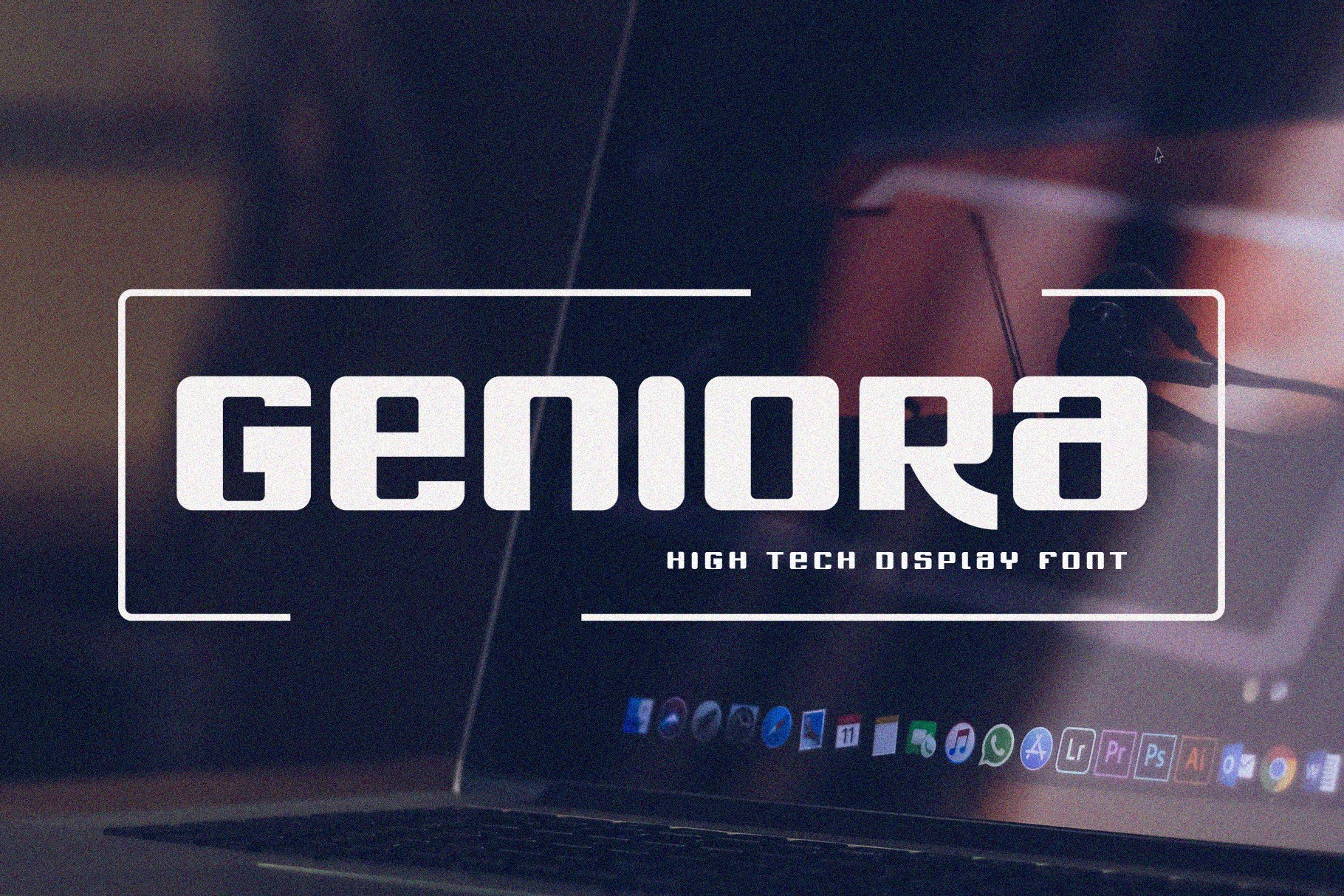 Geniora - Display Font cover image.